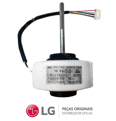 Motor Ventilador SIC-37CVJ-F130-1 SIC-41CVJ-F130-4 Evaporadora 4681A20091U 4681A20091J Ar Condic LG Motor Ventilador SIC-37CVJ-F130-1 SIC-41CVJ-F130-4 Evaporadora 4681A20091U 4681A20091J Ar Condic LG Motor Ventilador SIC-37CVJ-F130-1 SIC-41CVJ-F130-4